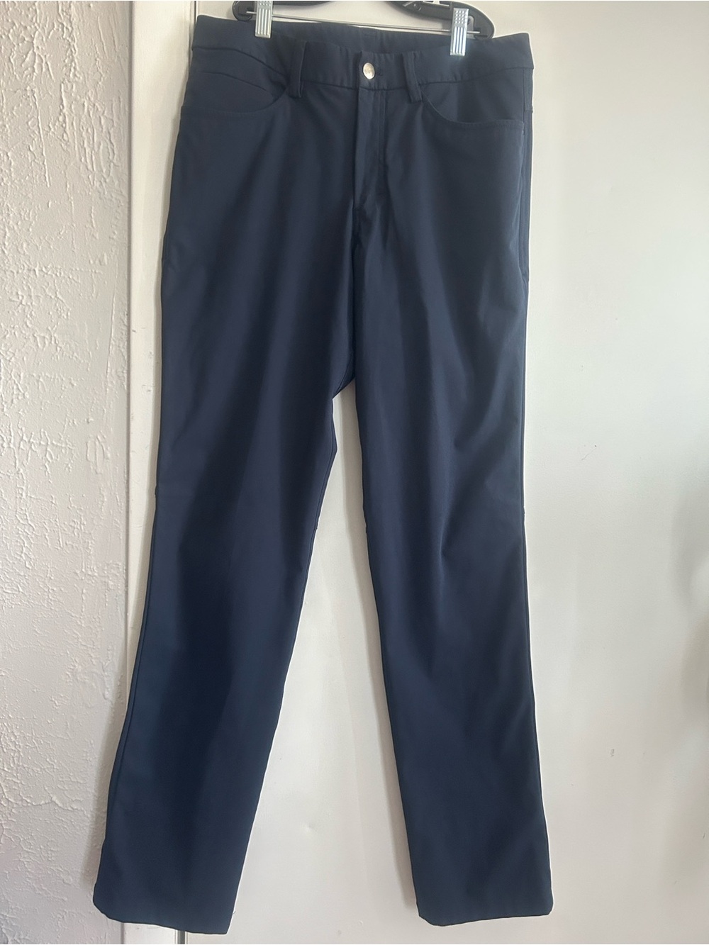 lululemon athletica Navy Straight-Leg Chinos